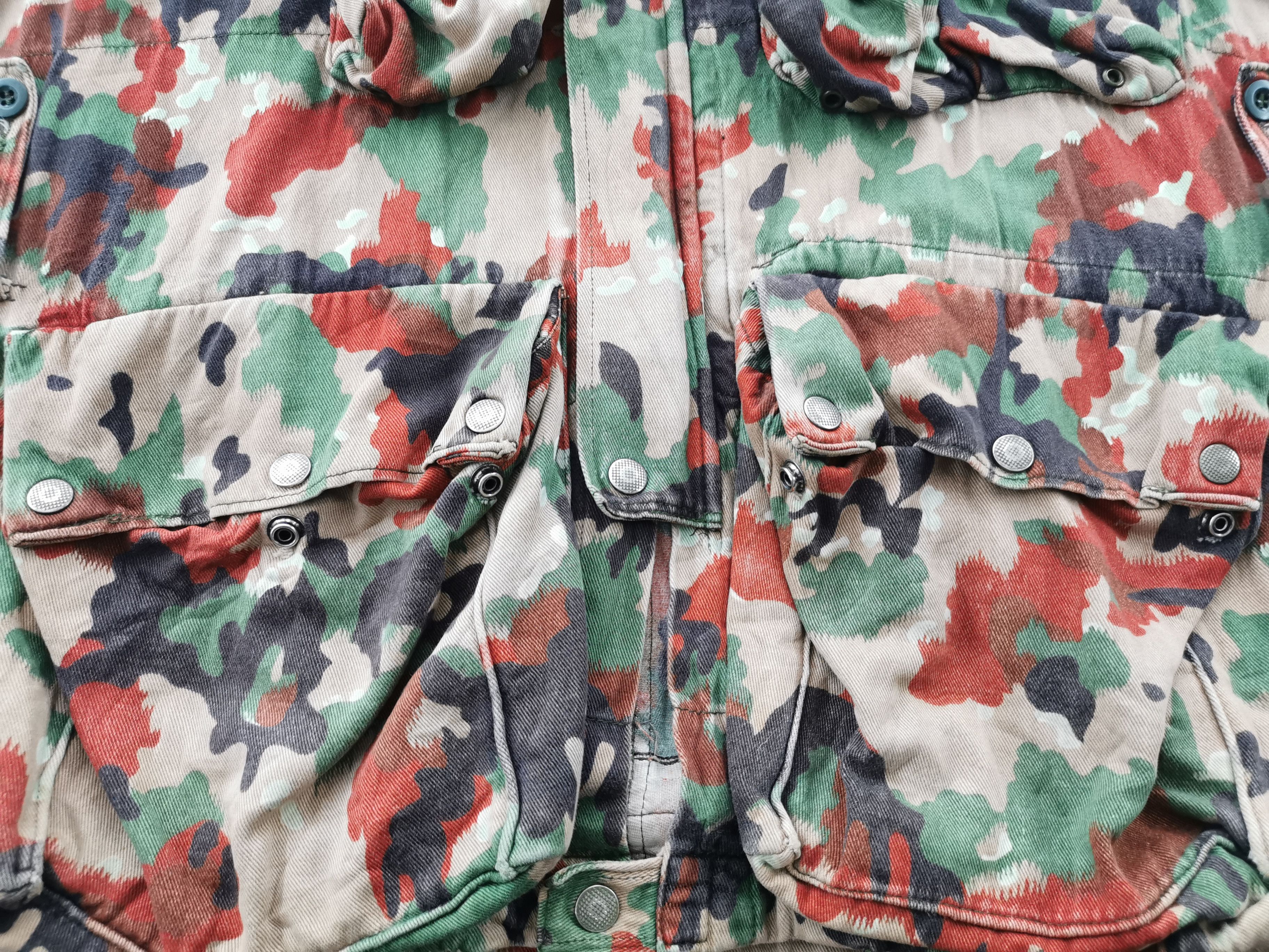 Vintage Vintage 70s Swiss M70 TAZ 83 Alpenflage Camo Jacket Size US M / EU 48-50 / 2 - 11 Thumbnail