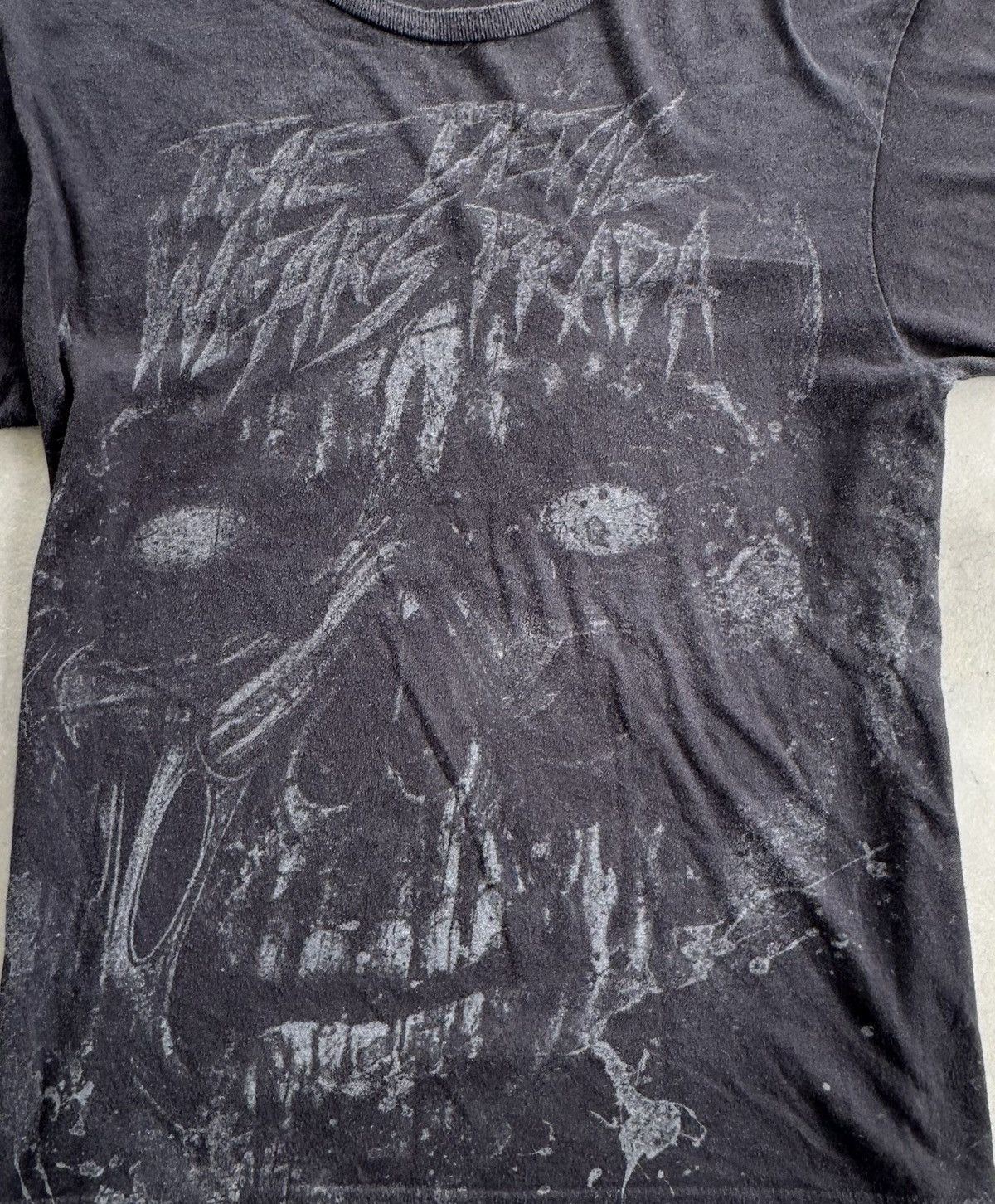 Vintage THE DEVIL WEARS PRADA BIG SKULL PRINTED TEE BAND Size US M / EU 48-50 / 2 - 2 Thumbnail