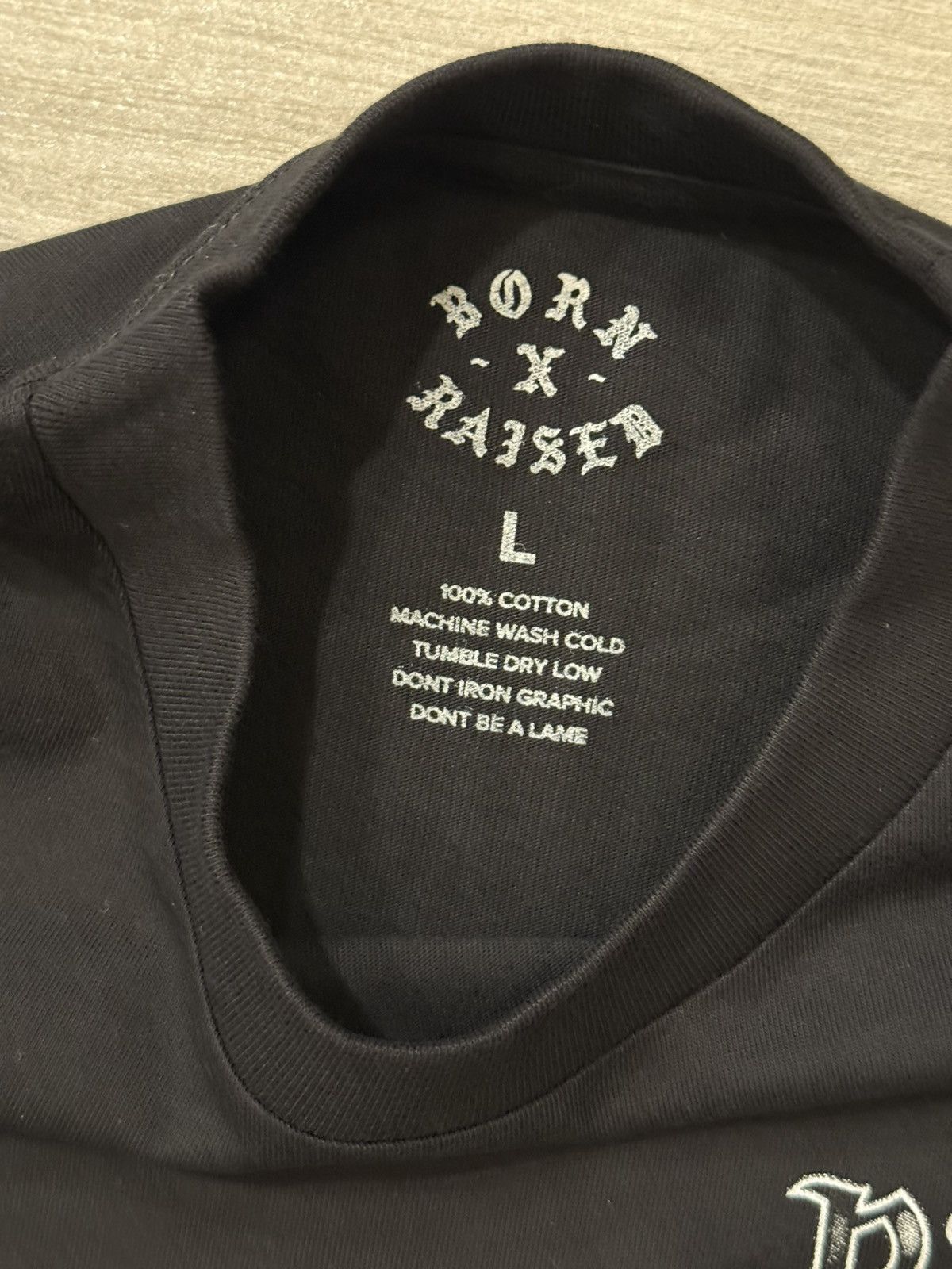 Born X Raised Men's BORN X RAISED Elco Tee T-Shirt Black Size L Large NEW Size US L / EU 52-54 / 3 - 3 Thumbnail