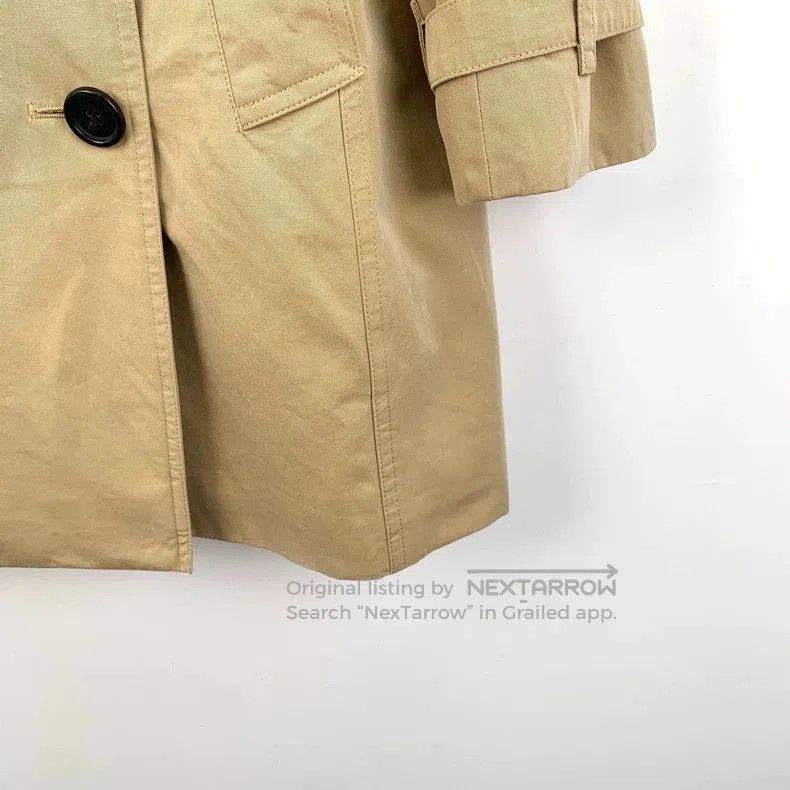 Burberry Burberry Brown Cotton Trench Coat. Size US S / EU 44-46 / 1 - 4 Thumbnail