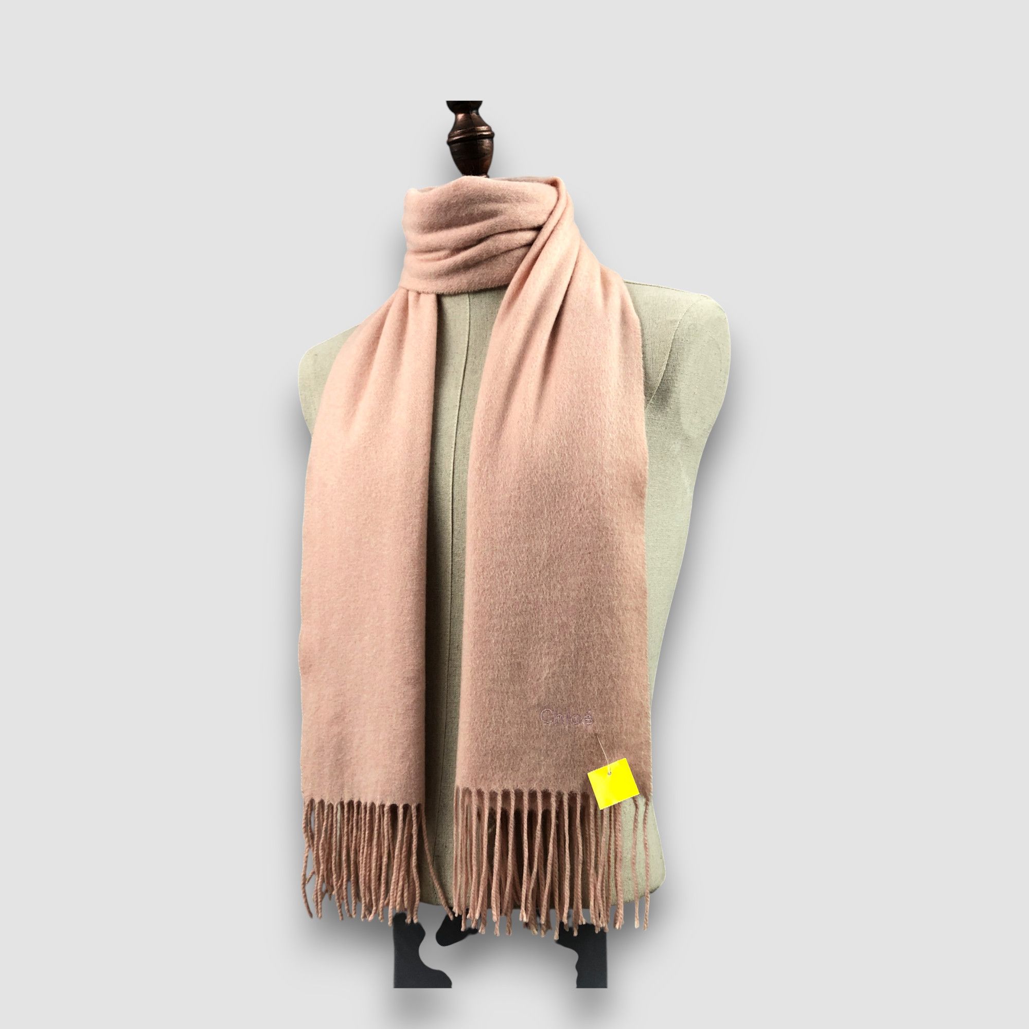 Chloe Vintage Chloe Scarf Long Shawl Stoles Wool Scarves. Size ONE SIZE - 1 Thumbnail
