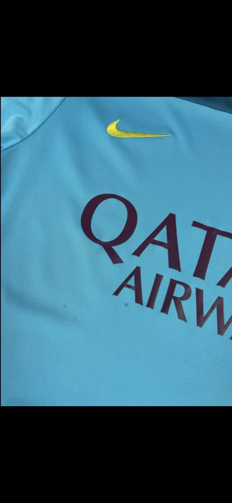 Nike Vintage Nike Barcelona soccer jersey size M blue training Size US M / EU 48-50 / 2 - 3 Thumbnail
