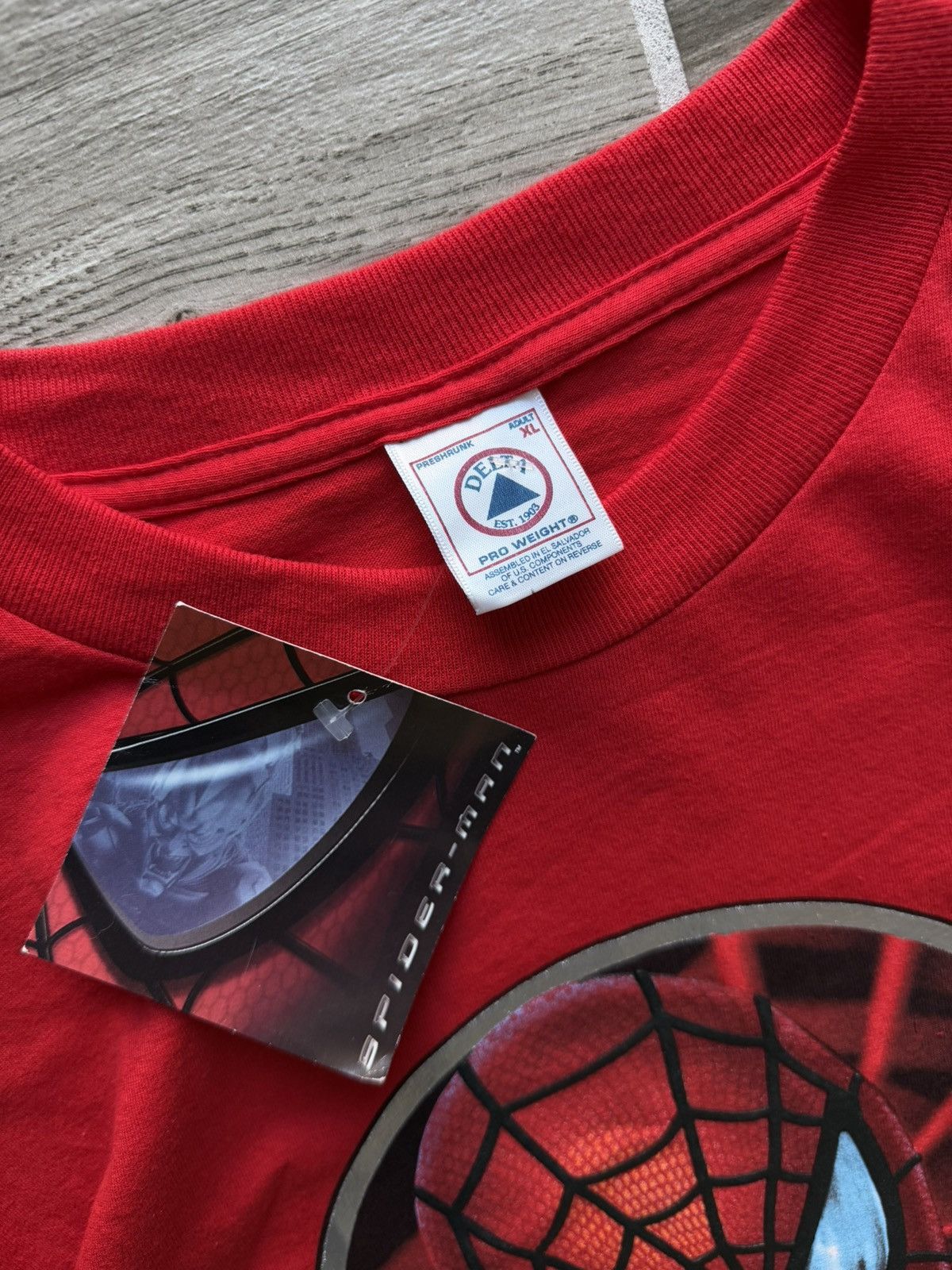 Marvel Comics Vintage 2002 NWT Spider-Man Movie Promo T-Shirt Size XL Size US XL / EU 56 / 4 - 4 Thumbnail