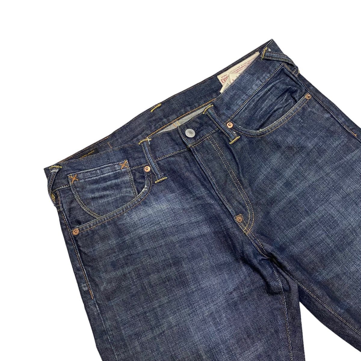 Evisu Evisu Osaka Japan Lot 2007 denim Size US 33 - 3 Thumbnail