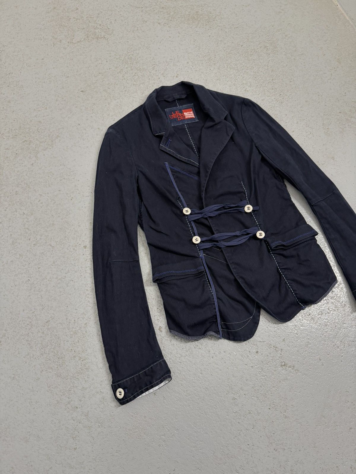 Marithe + Francois Girbaud Marithe Francois Girbaud Napoleon Gussar Light Jacket Size M / US 6-8 / IT 42-44 - 3 Thumbnail
