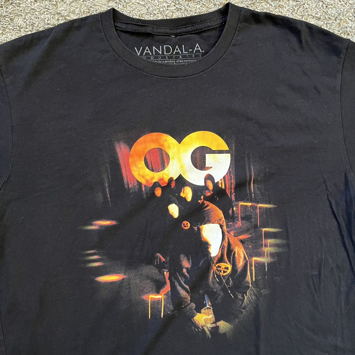 Vandal A × Wu-Tang Clan 🔴Wu-Tang Shirt Size Large Vandal-A 36 Chambers Rza Gza Size US L / EU 52-54 / 3 - 2 Thumbnail