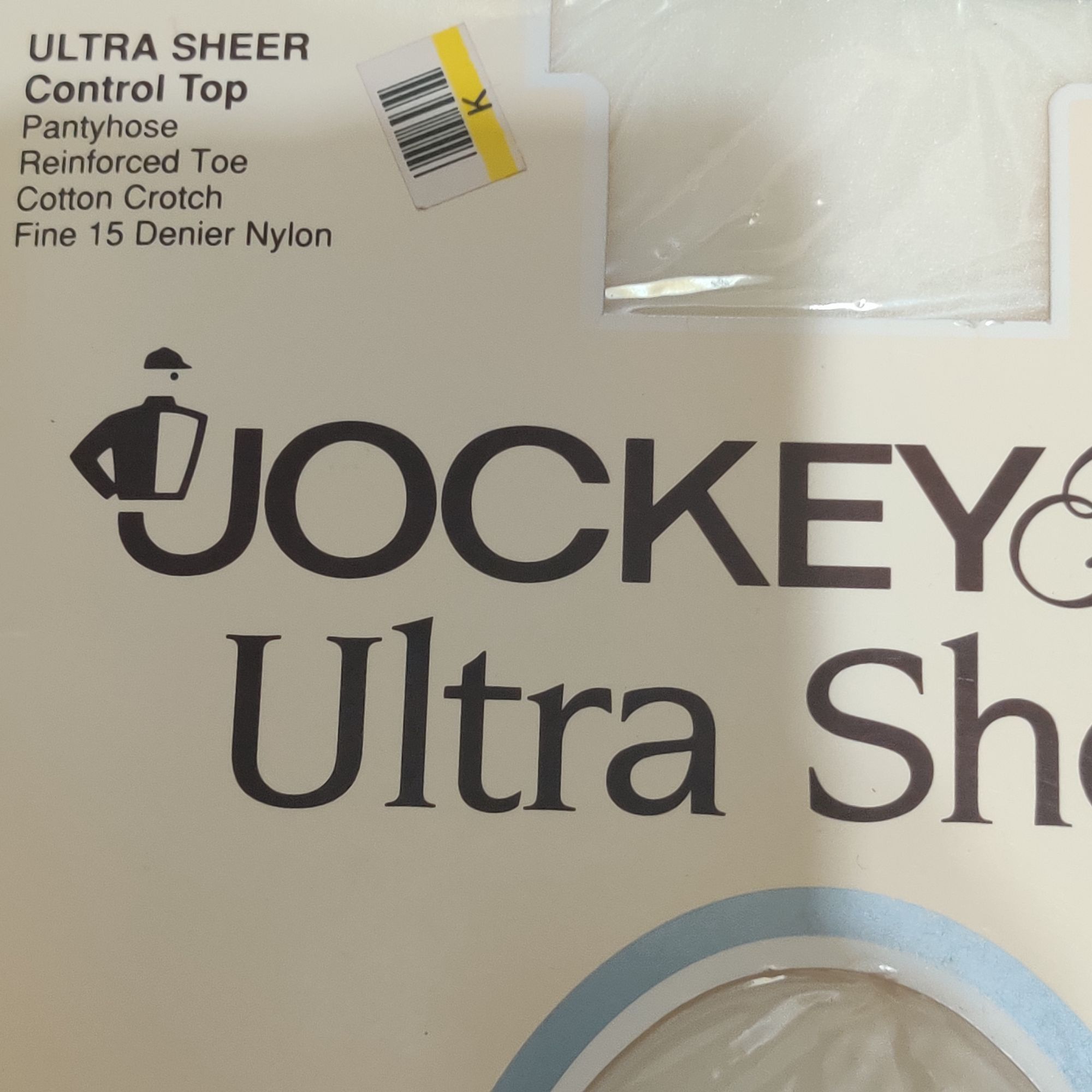 Jockey Jockey For Her M-T Ultra Sheer Control Top Pantyhose Antique Size ONE SIZE - 2 Thumbnail