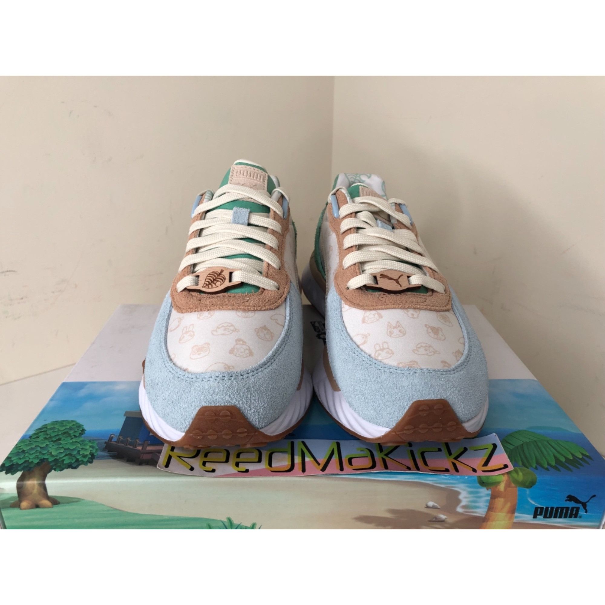 Puma Puma Wild Rider Animal Crossing Womens 8US / GS 6.5Y Size US 8 / IT 38 - 2 Thumbnail