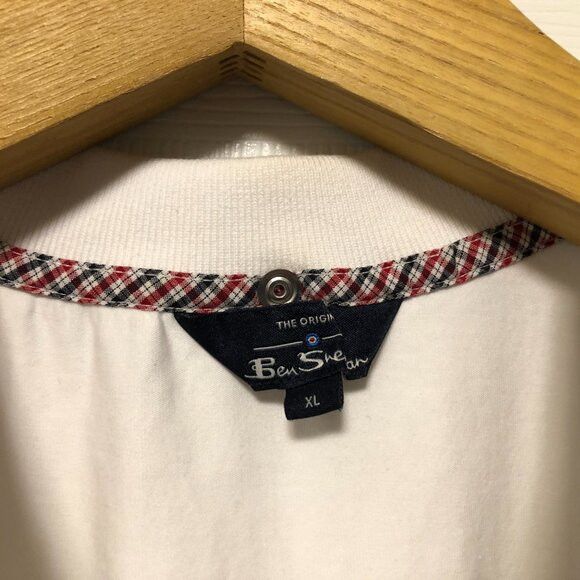 Ben Sherman Ben Sherman men's white cotton polo shirt size: XL Size US XL / EU 56 / 4 - 5 Thumbnail