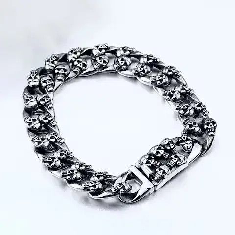 Other Skul Cuban Link Bracelet Size ONE SIZE - 1 Thumbnail