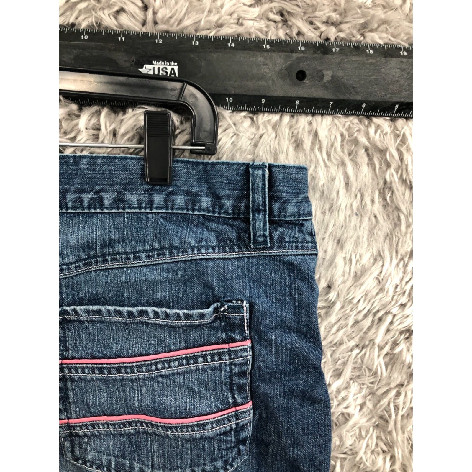 Old Navy Old Navy Denim Midi Skirt Womens Size 16 Blue Front Slit Regular Rise Midi Skirt Ladies 16 Blue Denim Slit Pockets Logo All Seasons Size 38" / US 16 / IT 52 - 6 Thumbnail