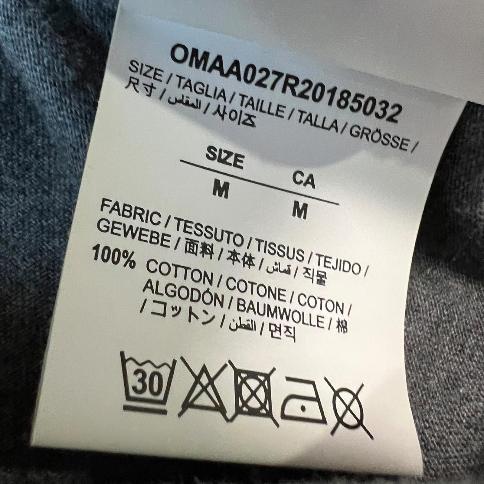 Off-White Off-White Cutout Arrows T Shirt Grey Size US M / EU 48-50 / 2 - 5 Thumbnail