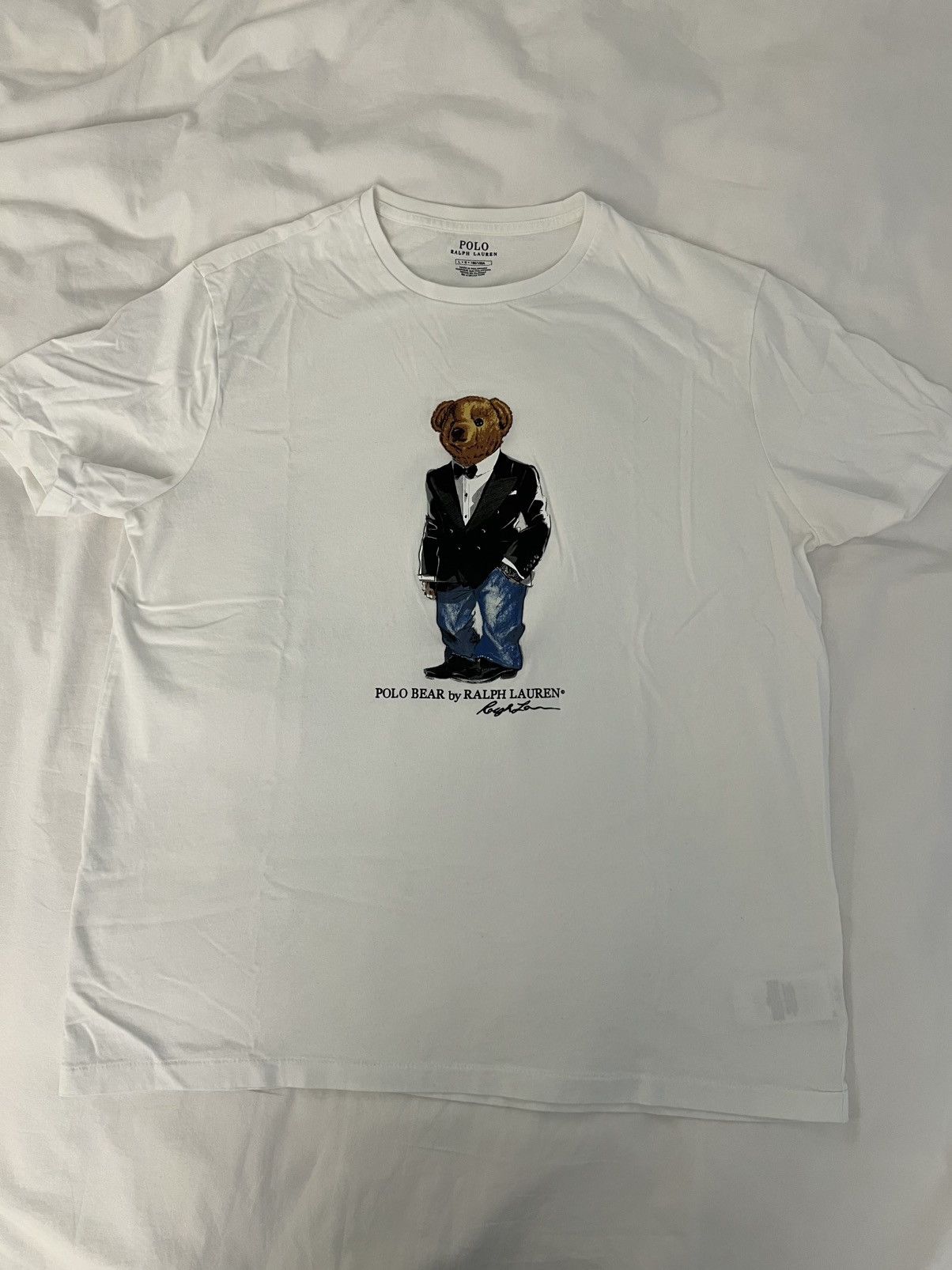 Polo Ralph Lauren Polo Ralph Lauren Bear T Shirt Size US L / EU 52-54 / 3 - 1 Preview