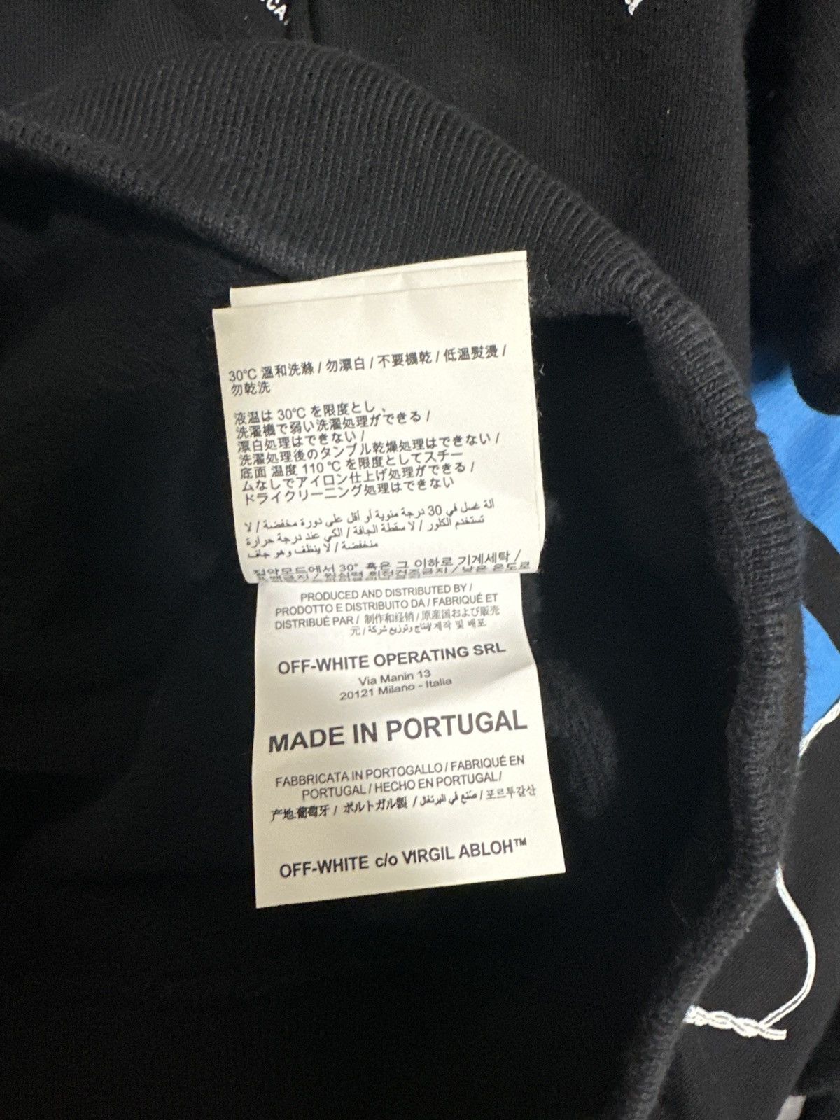 Off-White OFF-WHITE Fence Arrow Hoodie (Size XS) Size US XS / EU 42 / 0 - 5 Thumbnail