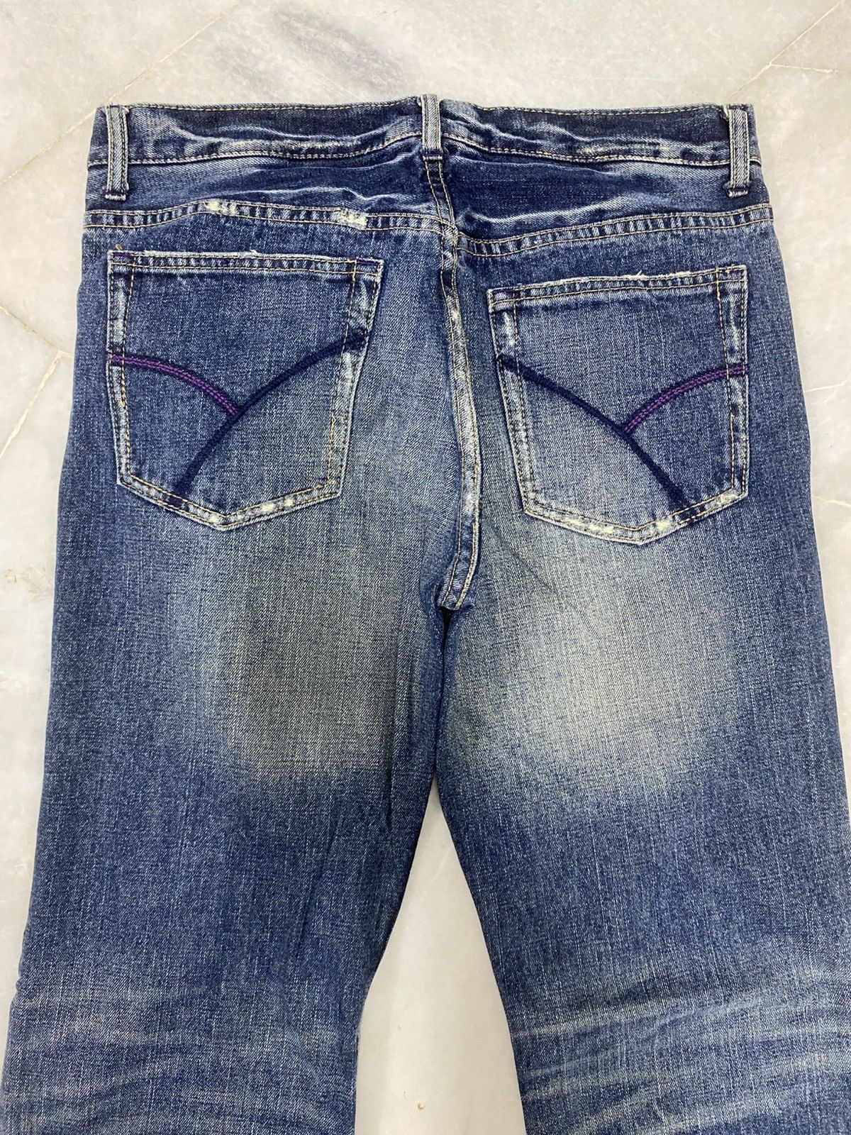 Takeo Kikuchi Size 31x30.5 Vintage Takeo kikuchi Distressed Jeans Faded Size US 31 - 12 Thumbnail