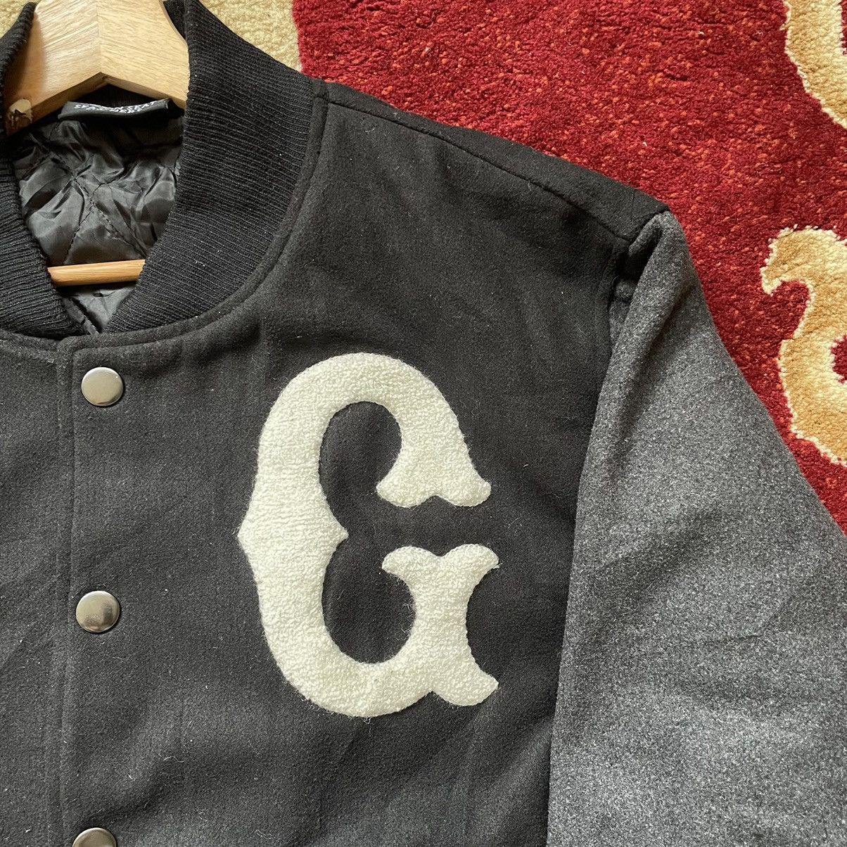 Giant × Japanese Brand Yomiuri Giants Baseball Wool Jacket Varsity Size US XL / EU 56 / 4 - 4 Thumbnail
