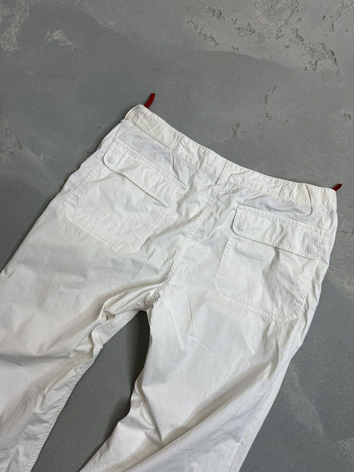 Prada Prada Red Tab White Casual Pants Size US 32 / EU 48 - 9 Thumbnail