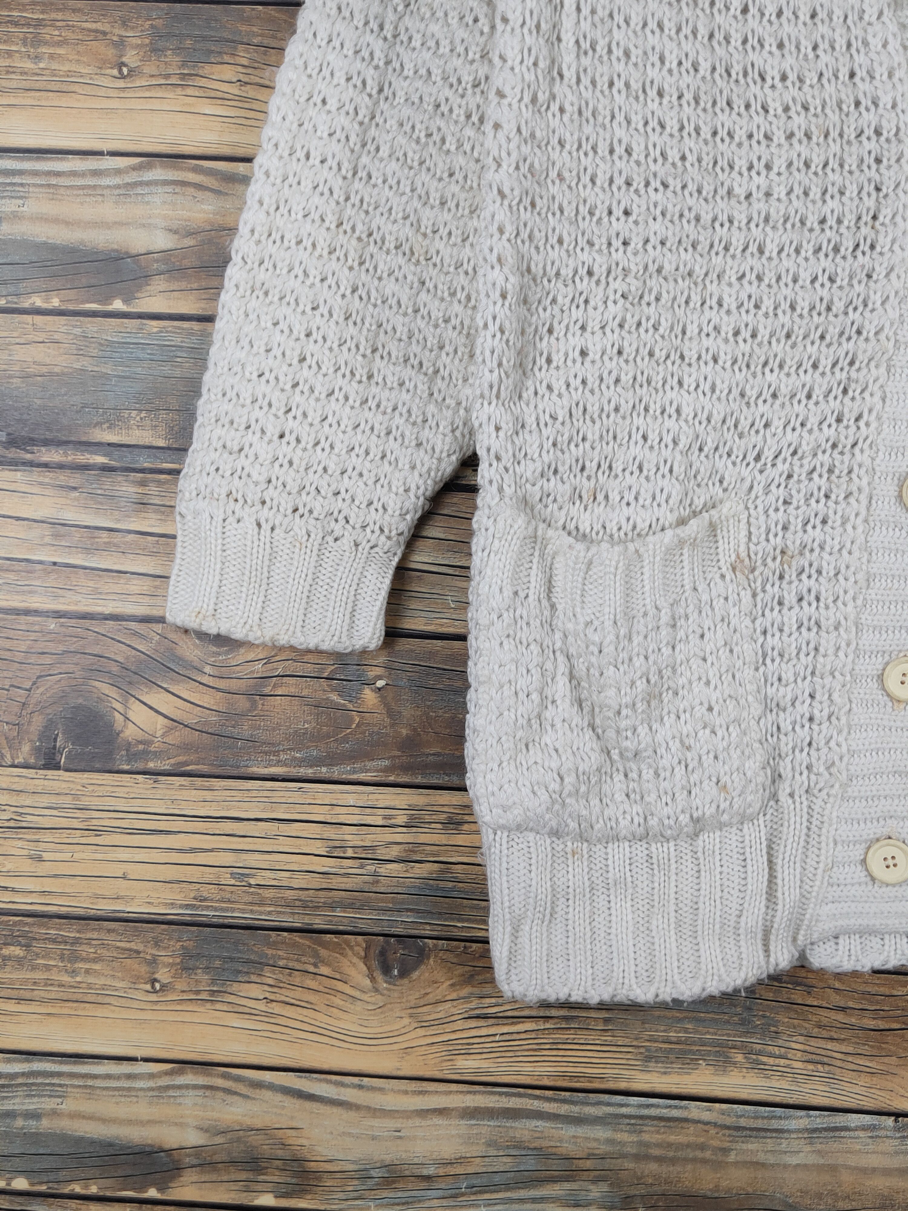 Japanese Brand Pure Jump made in tokyo vintage Knitwear Cardigan #W1356 Size M / US 6-8 / IT 42-44 - 6 Thumbnail