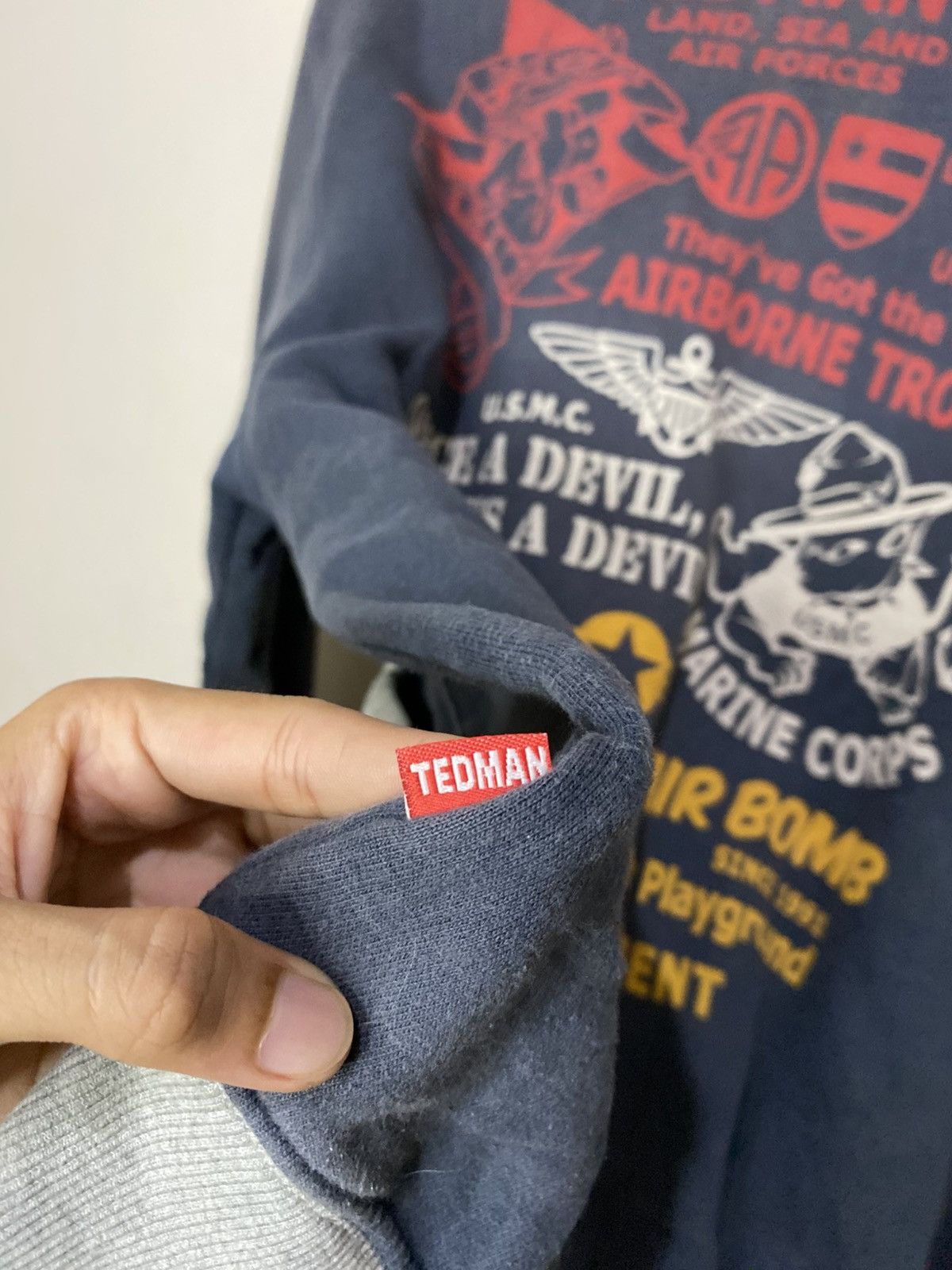 Vintage Vintage Ted Company Devil equipment army jacket Size US XL / EU 56 / 4 - 10 Thumbnail