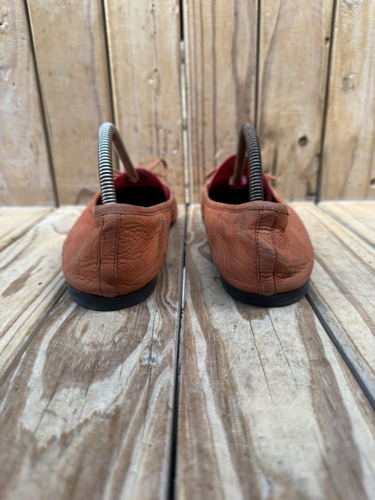 Gucci Gucci Orange women’s leather ballet flats EUR 37 US 7 Size US 7 / IT 37 - 11 Thumbnail