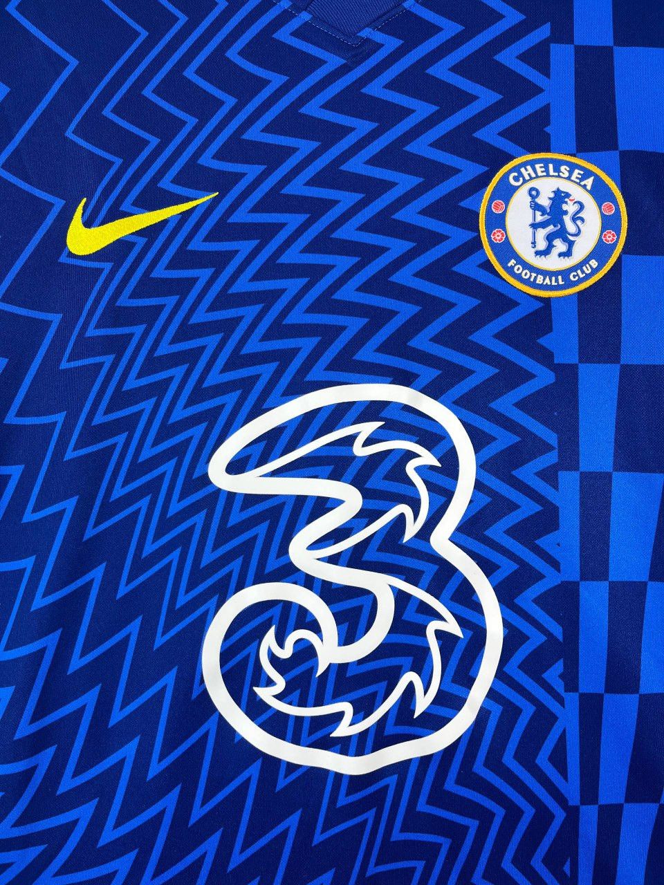 Nike Chelsea 2021-22 Home Football Shirt Nike #29 Havertz Size M Size US M / EU 48-50 / 2 - 2 Thumbnail