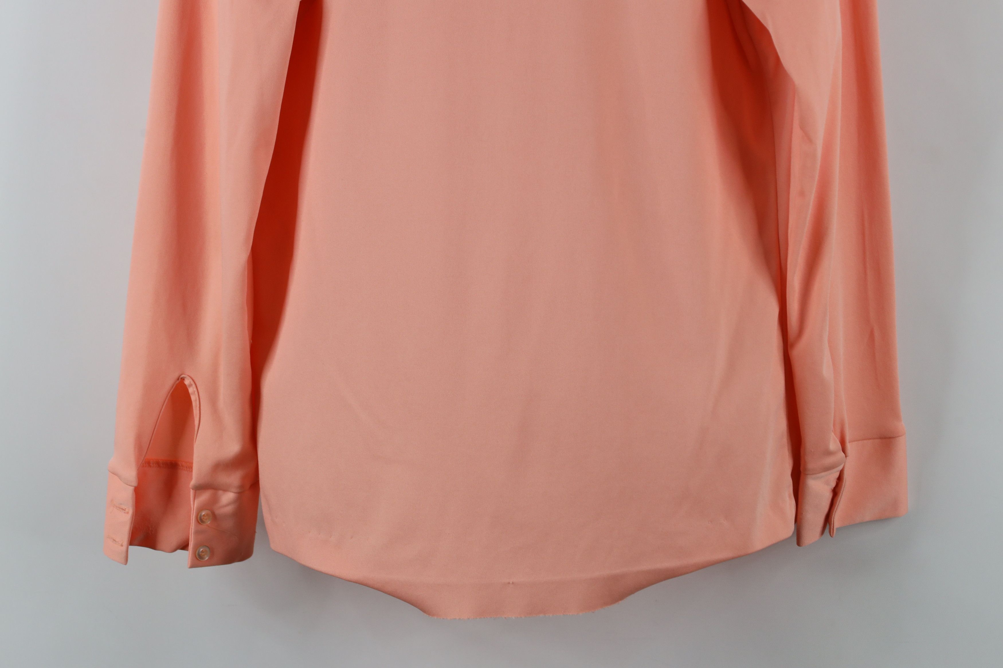 Vintage Vintage 70s Streetwear Pussybow Collared Shirt Pink USA Size XS / US 0-2 / IT 36-38 - 14 Thumbnail