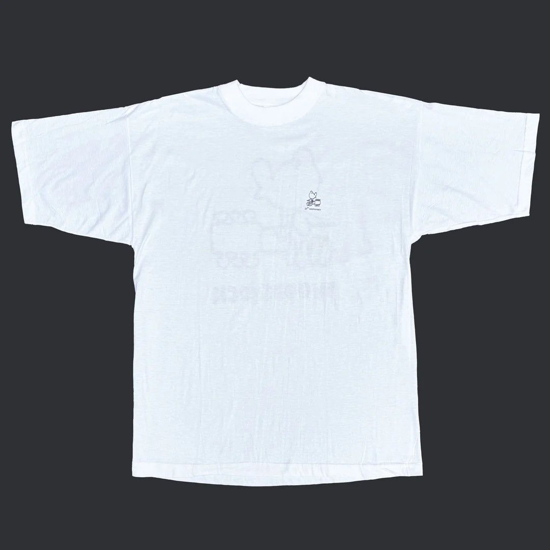 Band Tees × Vintage Woodstock Festival 1990 90s Vintage Logo Rare Promo T-Shirt Size US XL / EU 56 / 4 - 2 Thumbnail