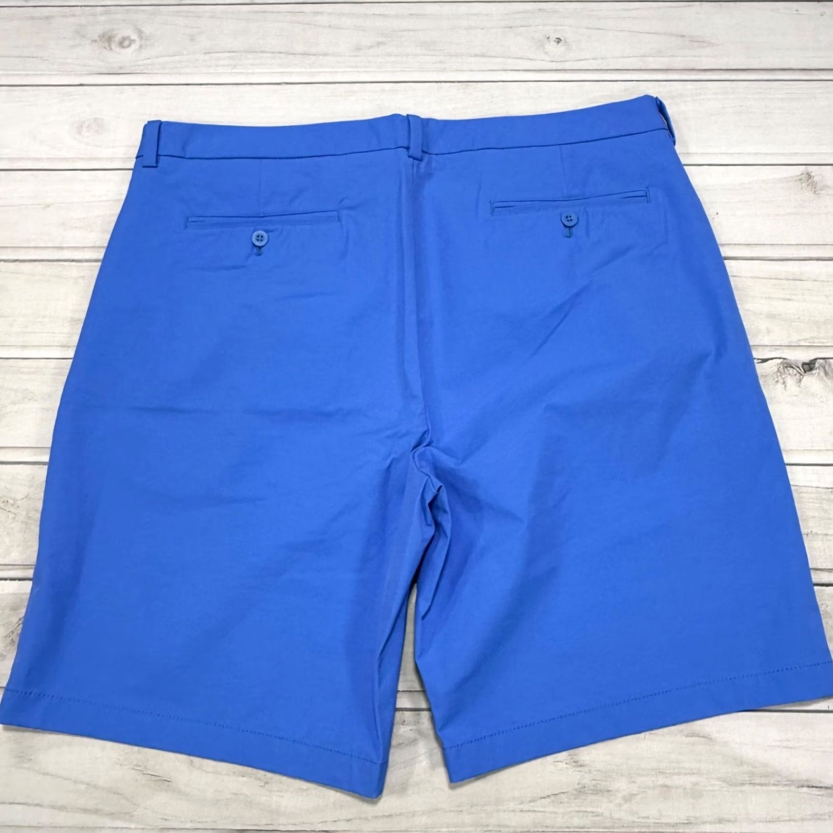 Vineyard Vines Vineyard Vines Shorts Mens 38 Blue Chino Flat Front 9in Inseam Stretch Moisture Wicking Regular Size US 38 / EU 54 - 2 Thumbnail