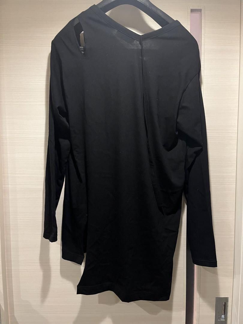 Yohji Yamamoto POUR HOMME 25ss SINGLE BINDER V NECK LONG SLEEVE HP-T34-082 Size US L / EU 52-54 / 3 - 2 Thumbnail