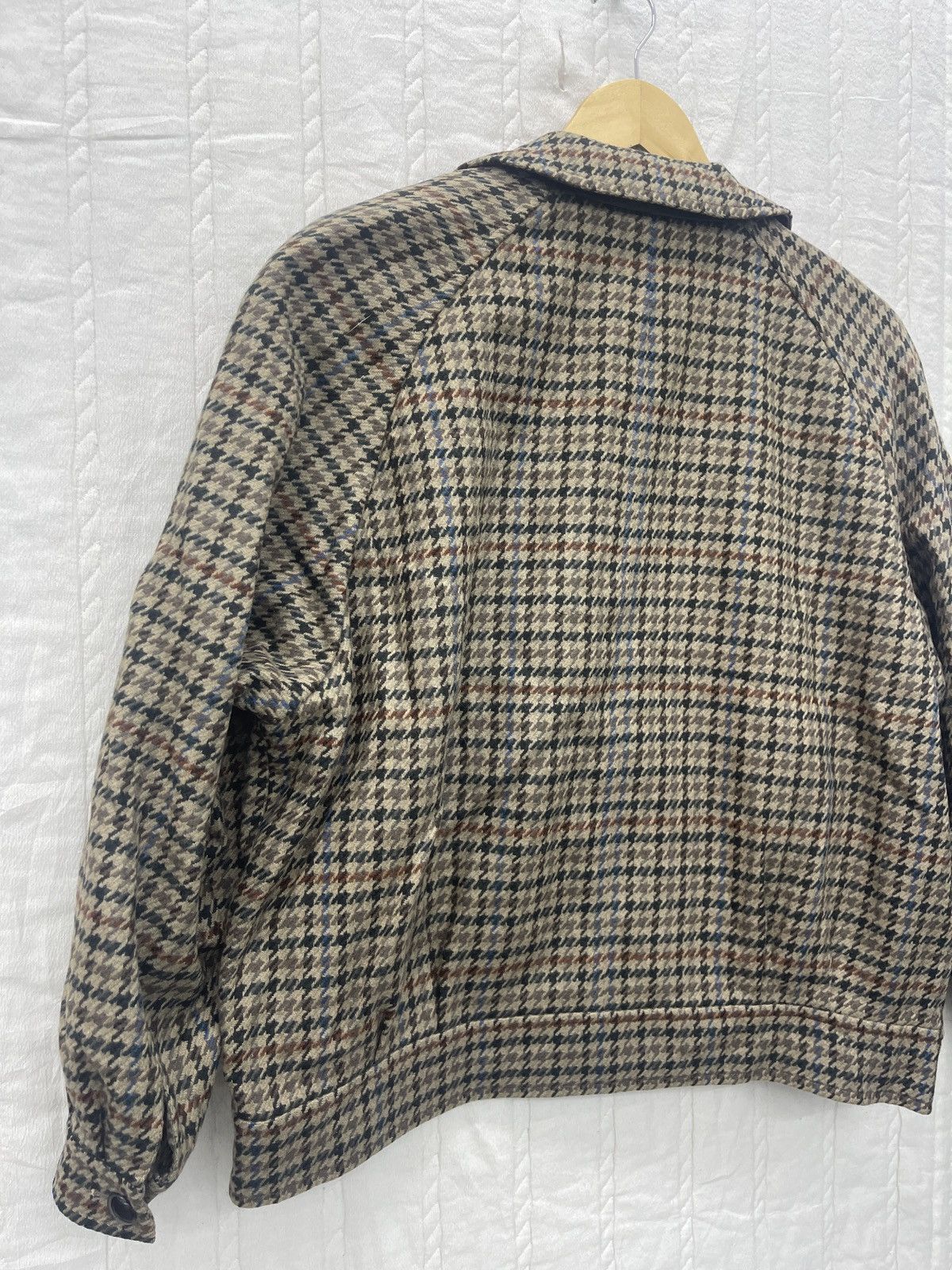 Burberry Prorsum × Vintage VTG BURBERRY WOOL BOMBER JACKET Size US M / EU 48-50 / 2 - 8 Thumbnail