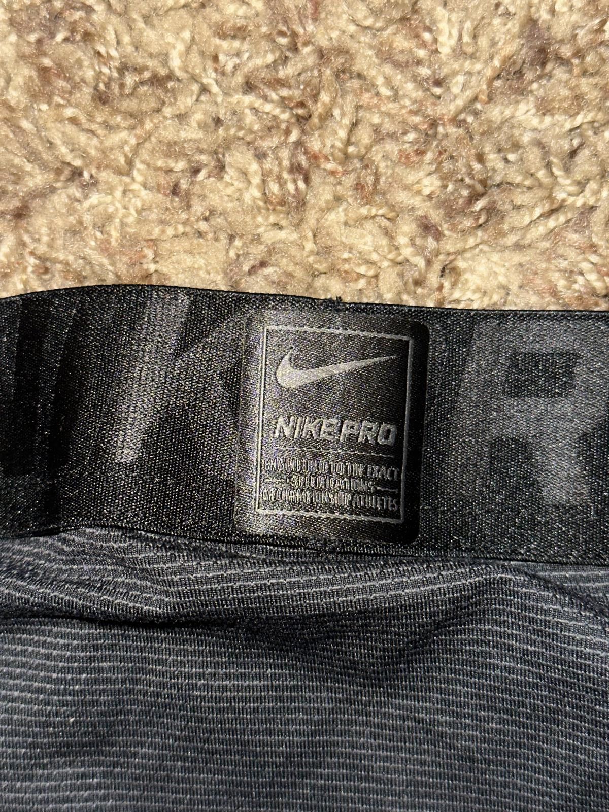 Nike Nike Mens Pro Cool Dri Fit Running Tights Size US 32 / EU 48 - 6 Thumbnail