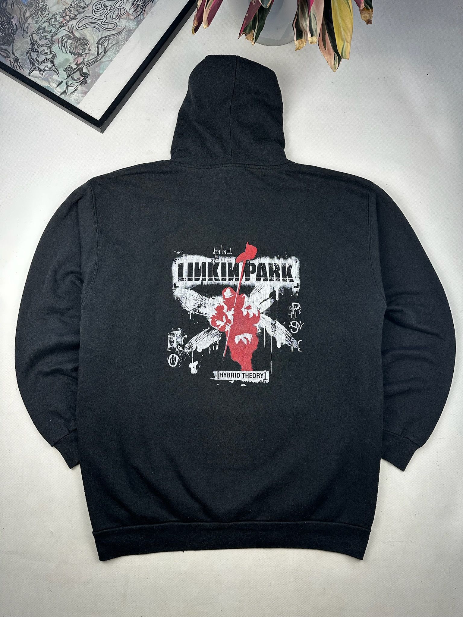 Band Tees × Vintage Vintage 2000s Linkin Park Reanimation Hoodie