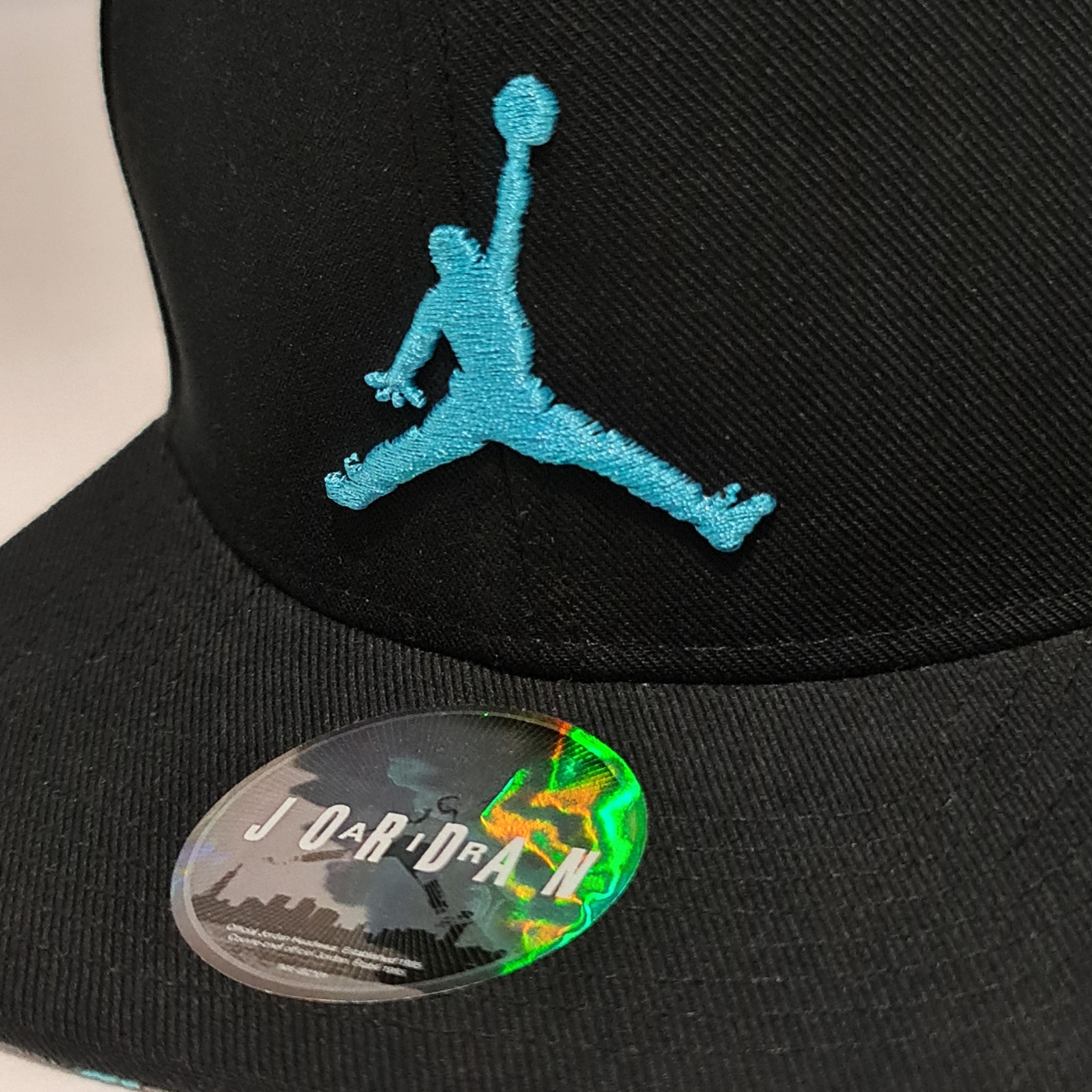 Jordan Brand Jordan Cap Snapback 'CNY Jumpman' Black/Blue Size ONE SIZE - 6 Thumbnail