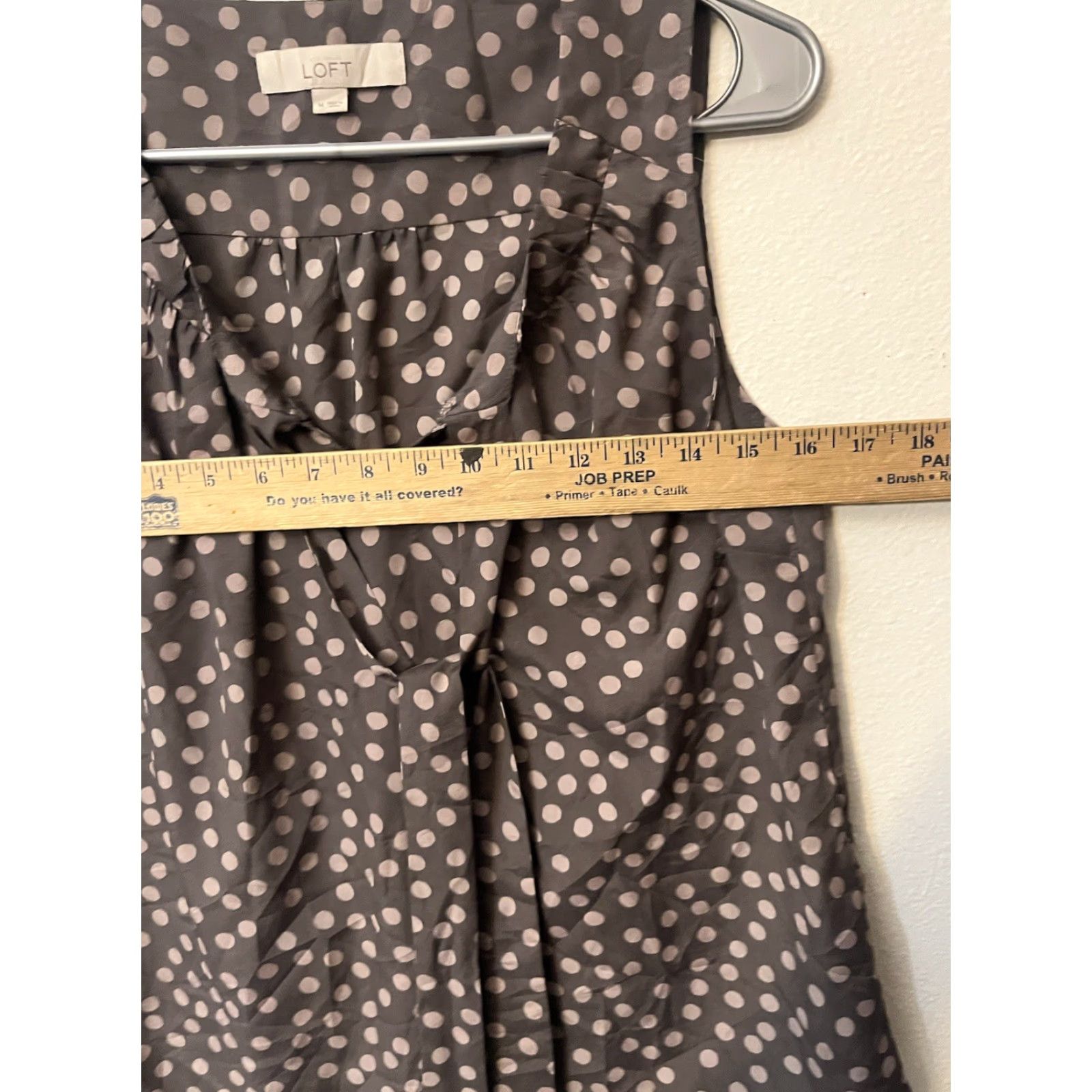 Loft Loft Polka Dot Tank Blouse Top Work/Office Wear Womens SZ Medium Size M / US 6-8 / IT 42-44 - 5 Thumbnail