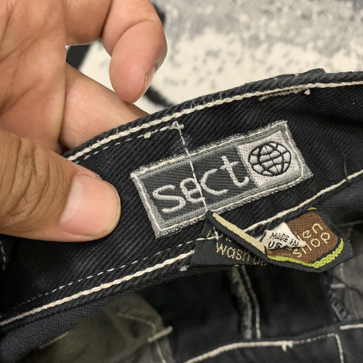 Alien Workshop Rare Vintage Alien Workshop Sovereign Sect Baggy Long Pants Size US 28 / EU 44 - 7 Thumbnail