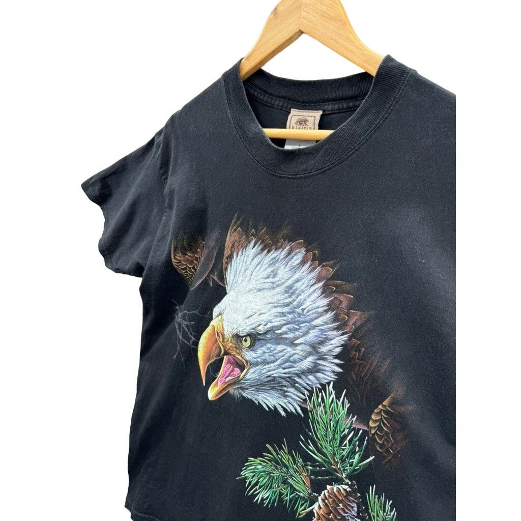 Habitat × Vintage 2000's Habitat Eagle Nature Animal Graphic T-Shirt Size US L / EU 52-54 / 3 - 5 Thumbnail