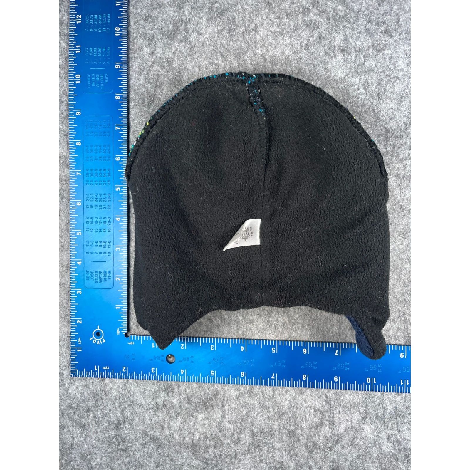 Vintage Bioworld Beanie Adult One Size Blue Knit Polyester Fair Isle Ear Flaps Ski Hat/Cap Mens Size ONE SIZE - 5 Thumbnail