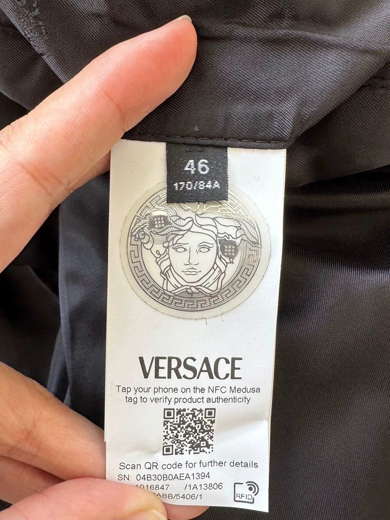 Versace Versace Padded jacket wool with sheepskin Size US S / EU 44-46 / 1 - 5 Thumbnail