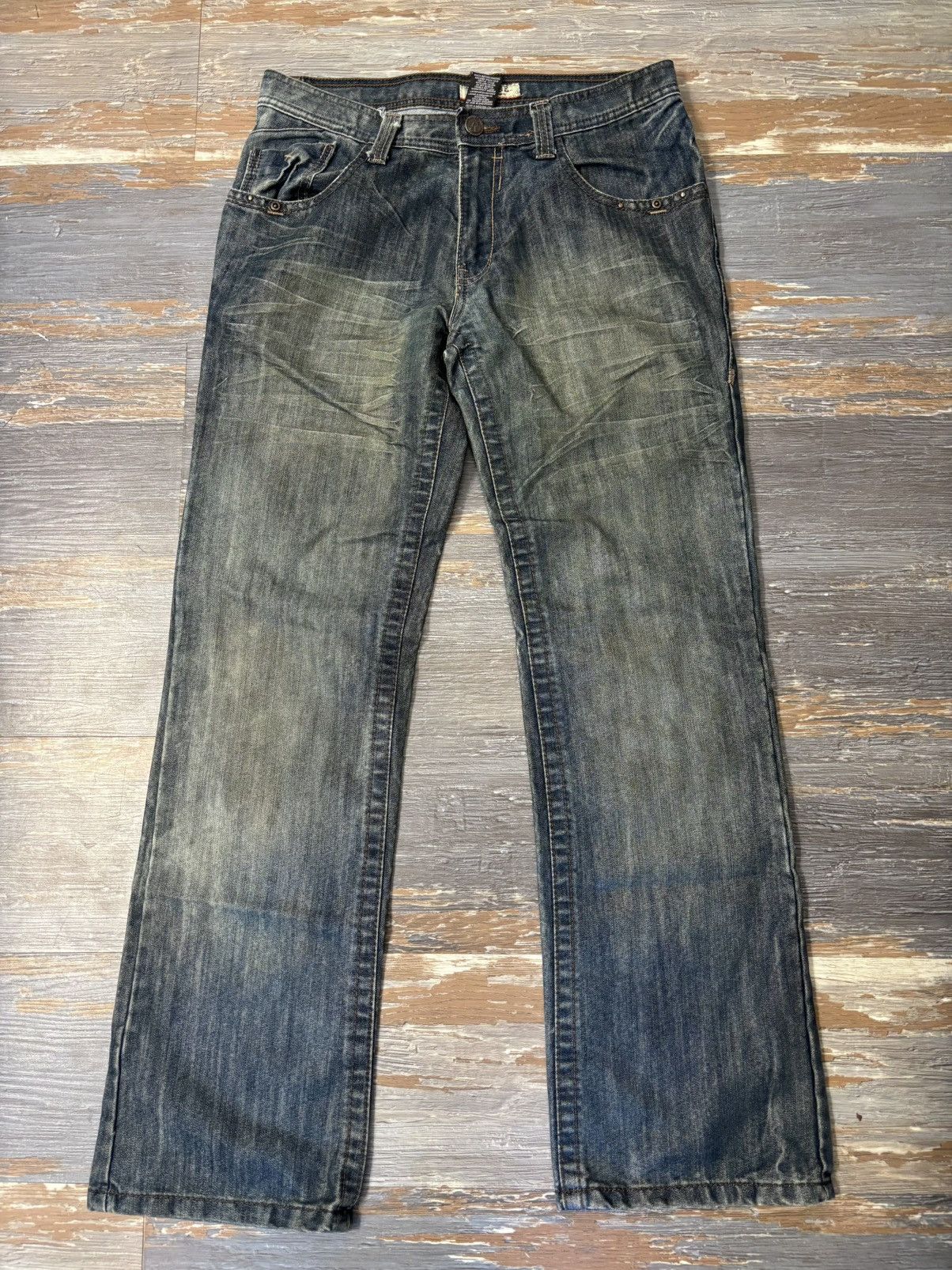 Vintage Y2K Route 66 Denim Robins Style Jeans Size US 31 - 3 Thumbnail