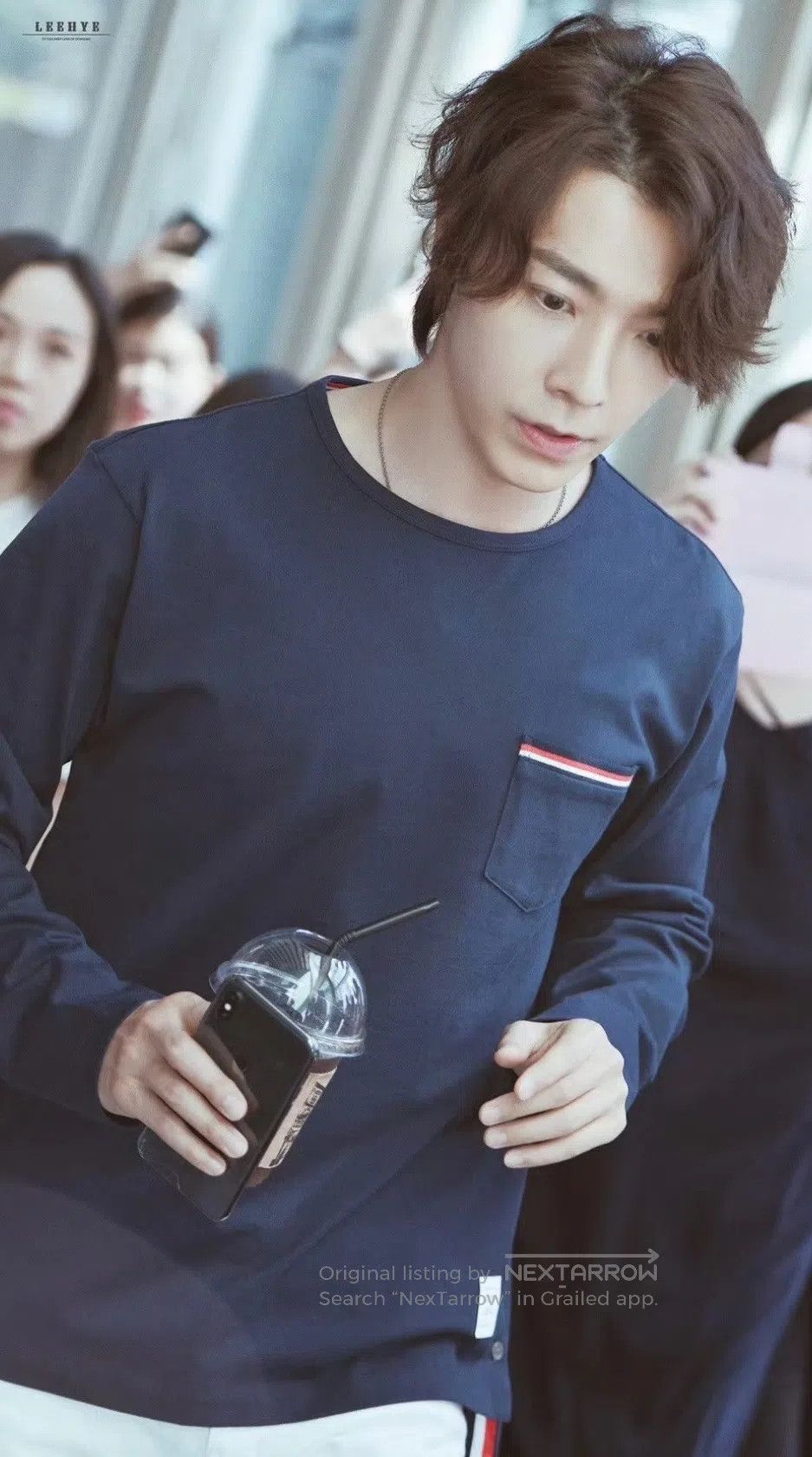 Thom Browne Thom Browne Navy Blue Pocket Edging Color Block Knit Sweat Size US XL / EU 56 / 4 - 8 Thumbnail