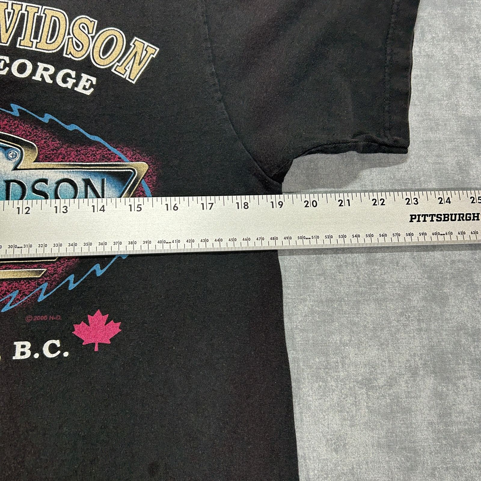 Harley Davidson VTG 1999 Harley Davidson Prince George Canada tshirt mens M Size US M / EU 48-50 / 2 - 9 Thumbnail