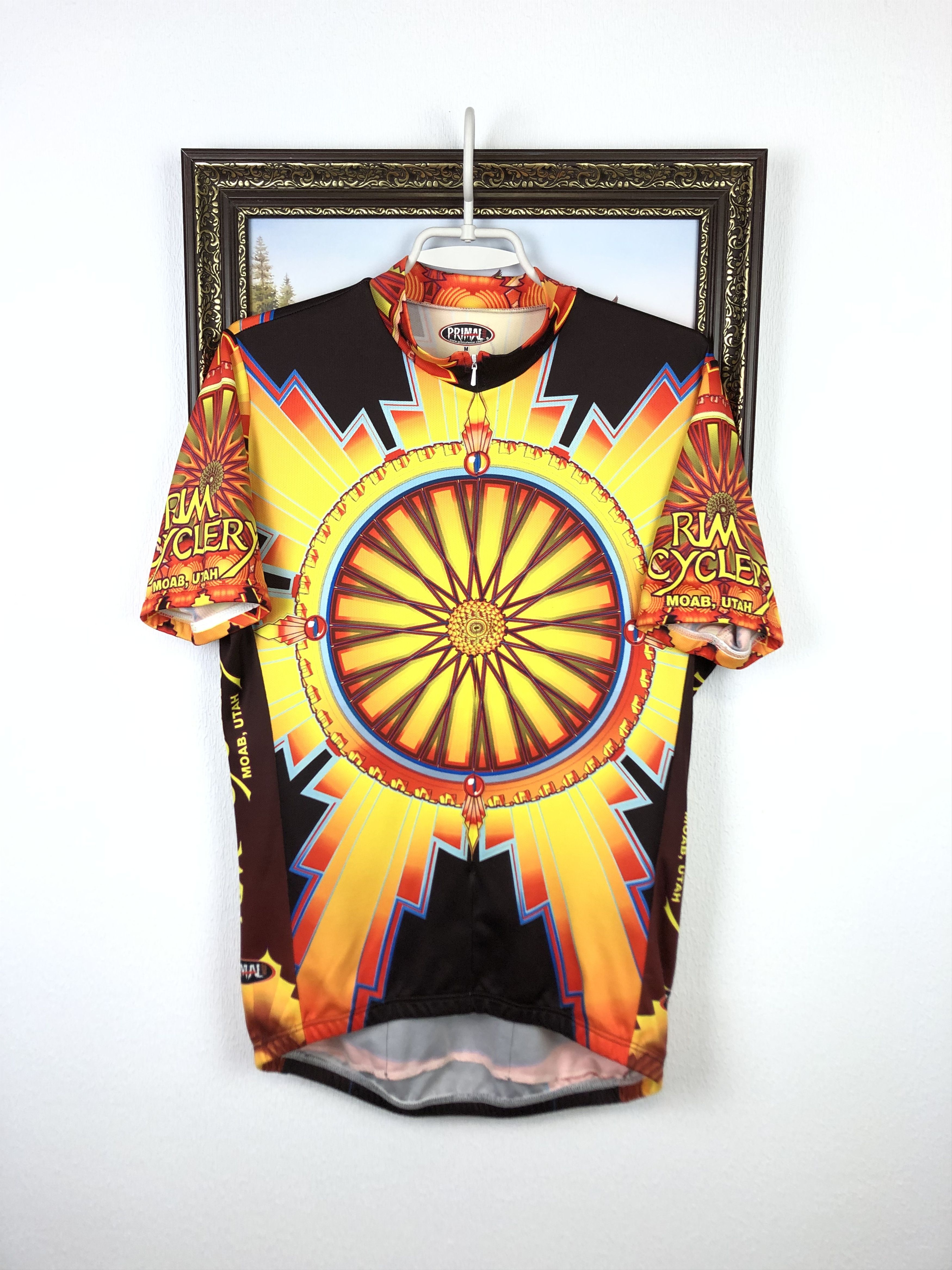 Vintage Primal Rim Cyclery MOAB UTAH Cycling Jersey Shirt Tee Size US M / EU 48-50 / 2 - 1 Thumbnail