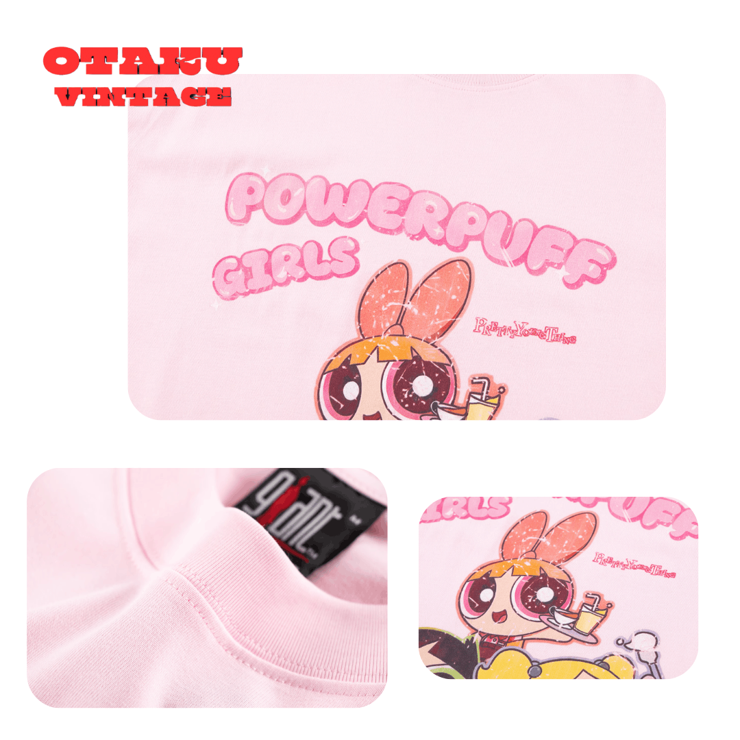 Vintage Vintage Powerpuff Girls Pink Tee Size US L / EU 52-54 / 3 - 5 Thumbnail