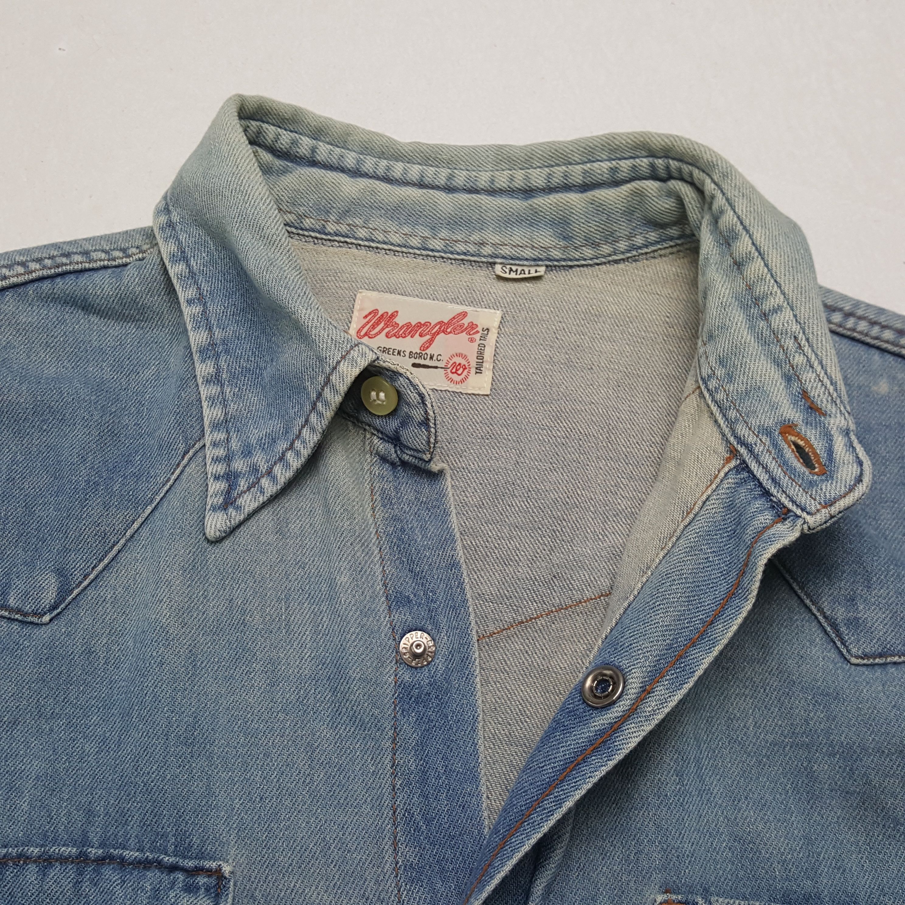Wrangler Wrangler Double Pocket Design Shirt C299N54 Size US M / EU 48-50 / 2 - 6 Thumbnail