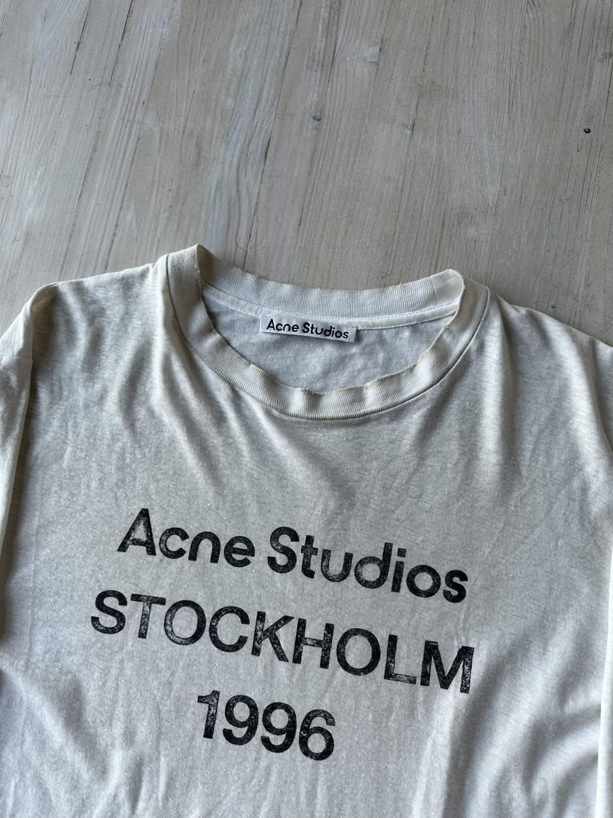 Acne Studios Acne Studios 1992 Stockholm Longsleeve Size US S / EU 44-46 / 1 - 2 Thumbnail