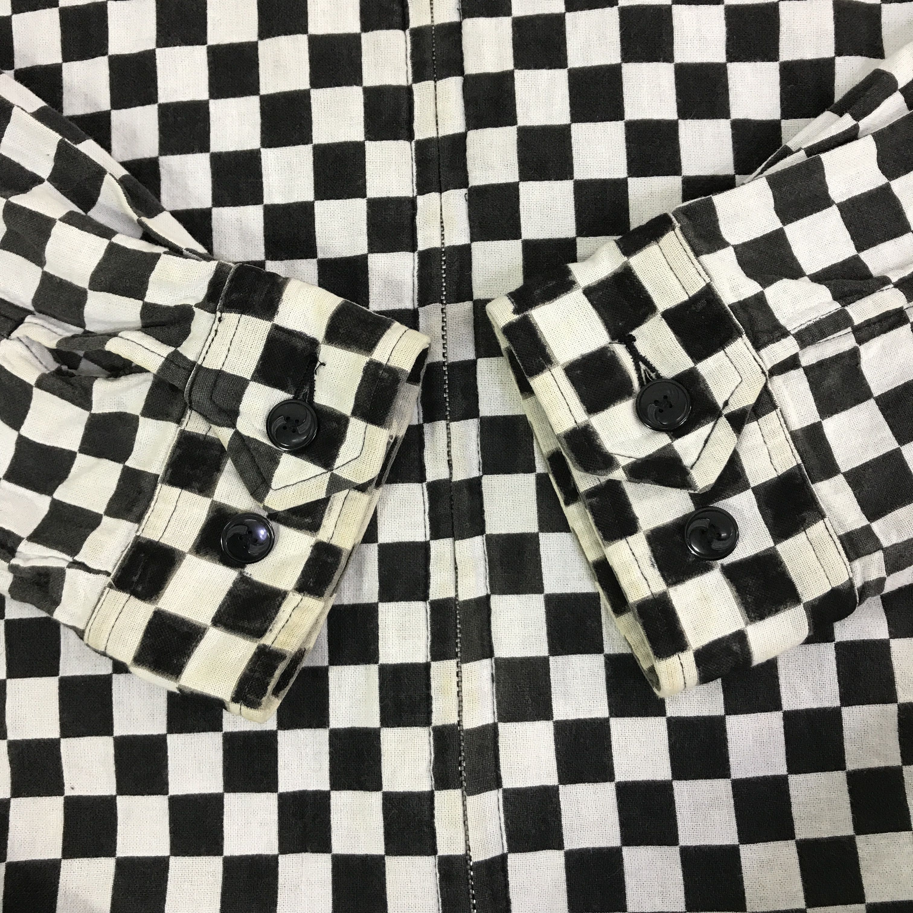 Neighborhood NEIGHBORHOOD CHECKERED DESIGN JACKET K106B15 Size US L / EU 52-54 / 3 - 7 Thumbnail
