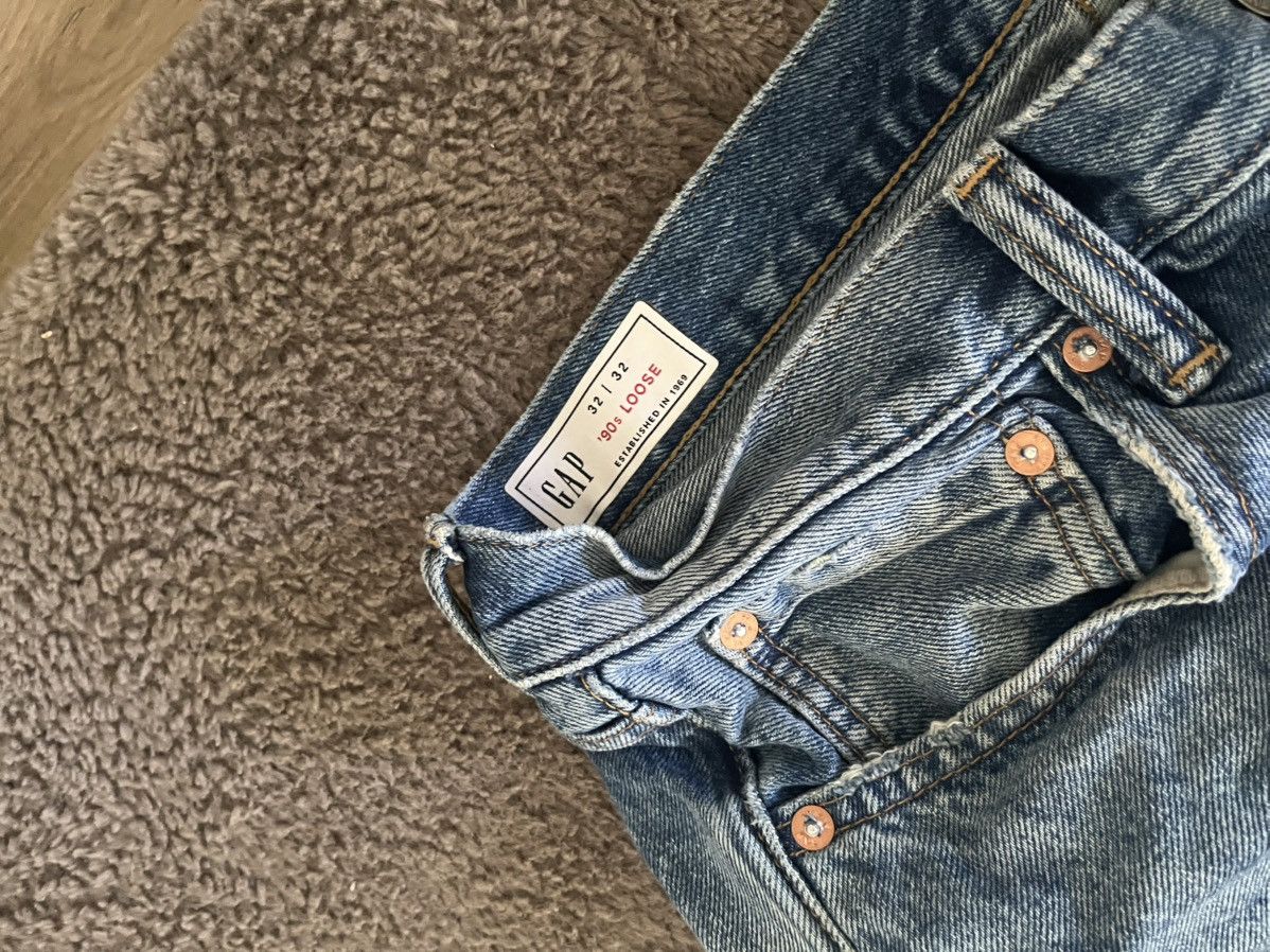Gap Ripped Gap Denim Jeans Size US 32 / EU 48 - 2 Thumbnail
