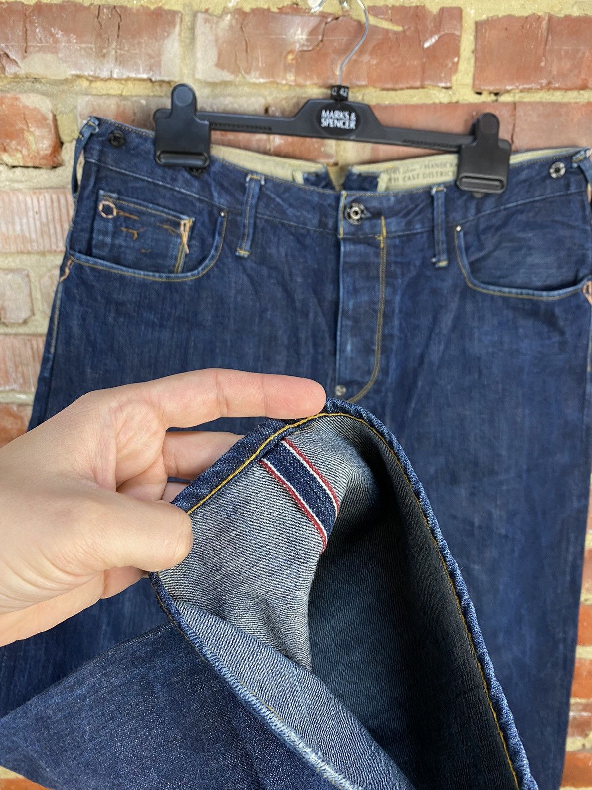 G-Star G-Star Raw Lumber Original Handcrafted Selvedge Denim Jeans Size US 36 / EU 52 - 4 Thumbnail