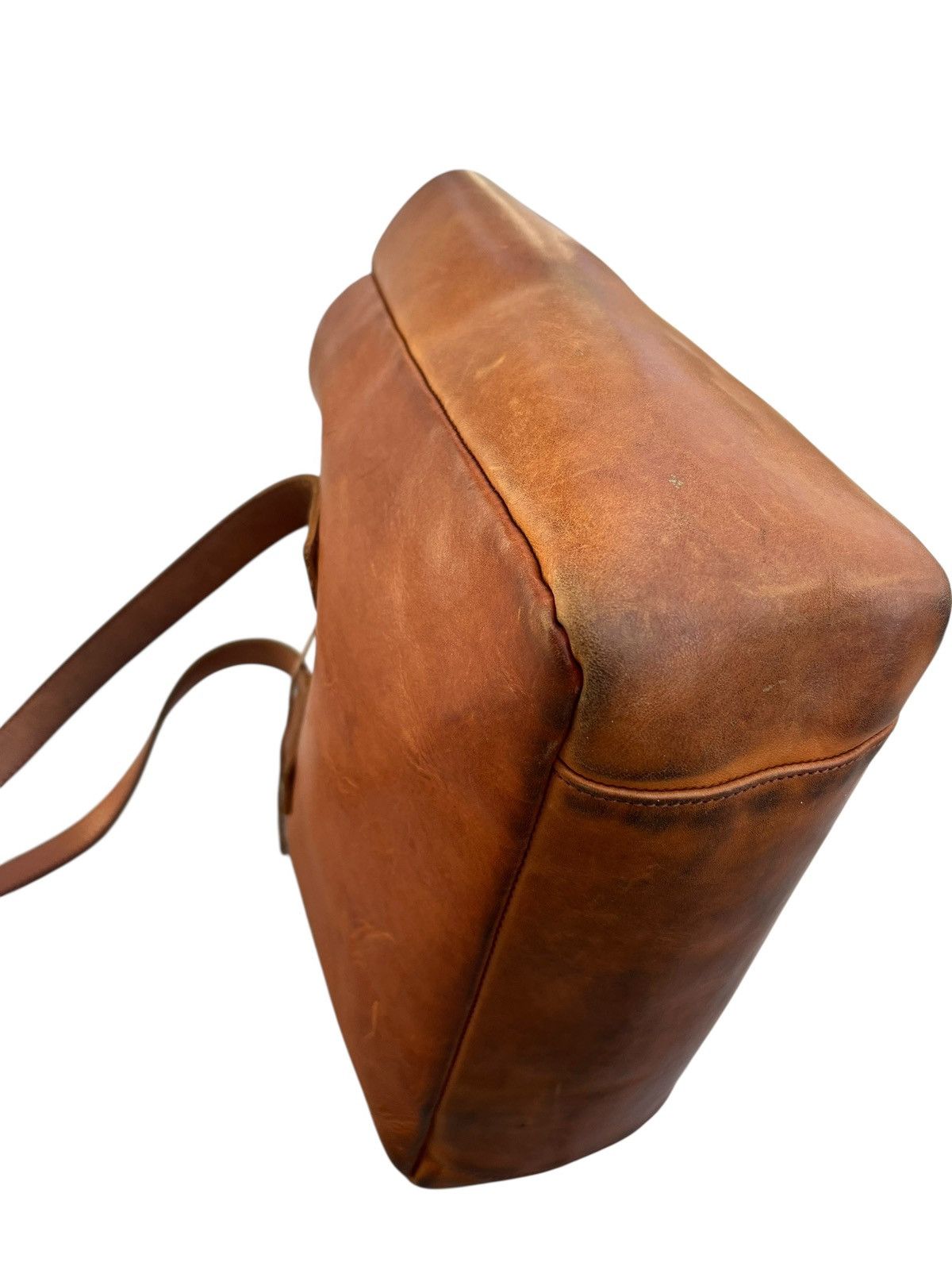 Leather Sot Japan Stains Patina Leather Toto Bag Size ONE SIZE - 13 Thumbnail