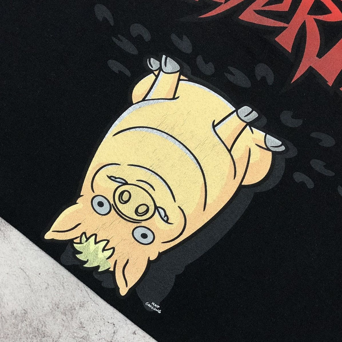 The Simpsons 2007 The Simpsons Movie Spider-Pig Tee Size US M / EU 48-50 / 2 - 2 Thumbnail